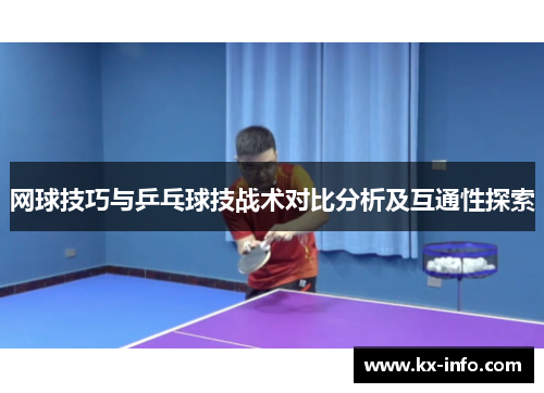 网球技巧与乒乓球技战术对比分析及互通性探索